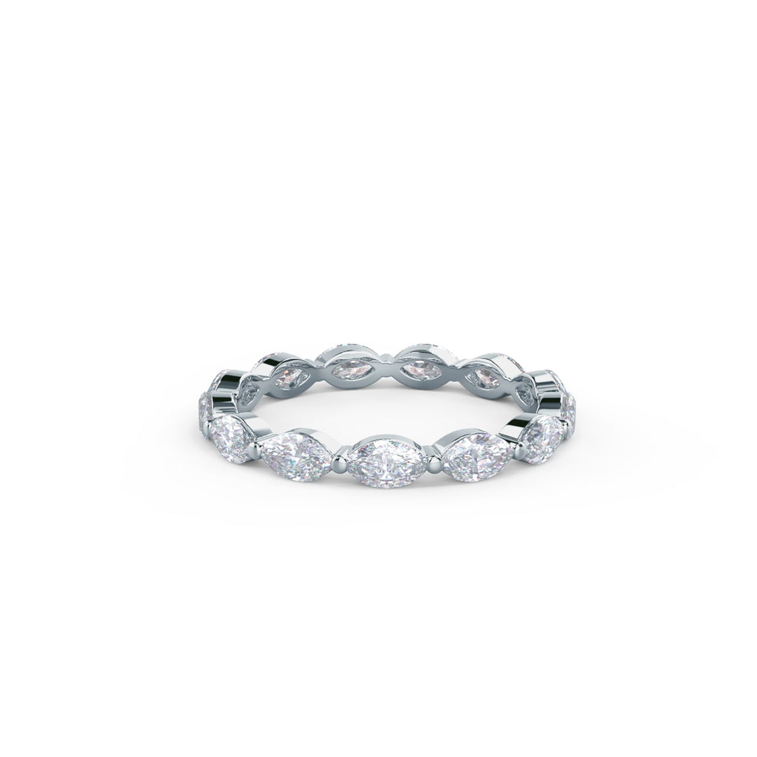 Marquise East - West DE - VS1 Lab Grown Diamond Eternity Band - Doozy Diamonds