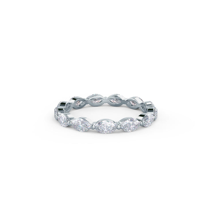 Marquise East - West DE - VS1 Lab Grown Diamond Eternity Band - Doozy Diamonds