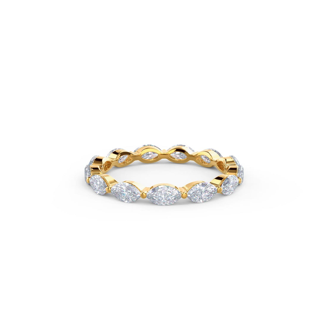 Marquise East - West DE - VS1 Lab Grown Diamond Eternity Band - Doozy Diamonds