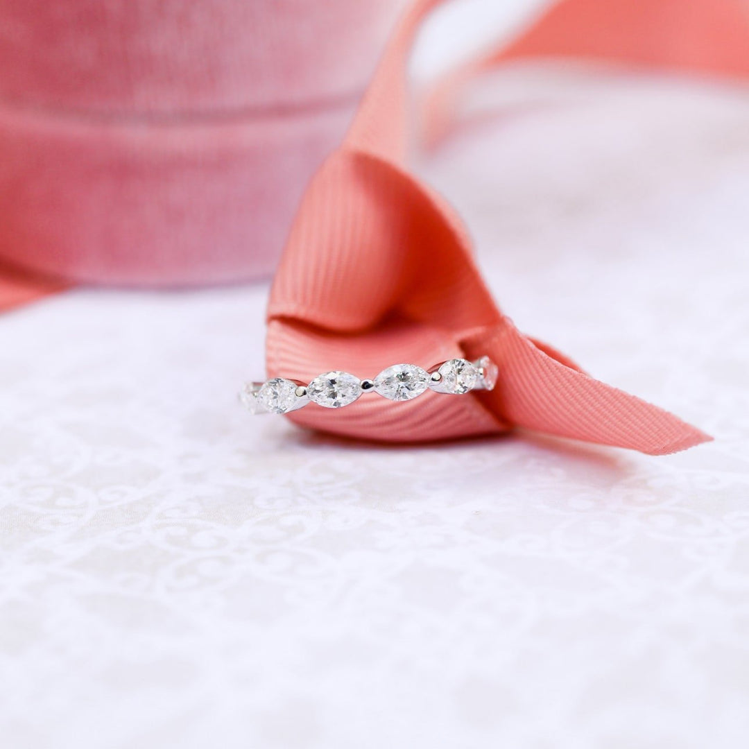Marquise East - West DE - VS1 Lab Grown Diamond Eternity Band - Doozy Diamonds