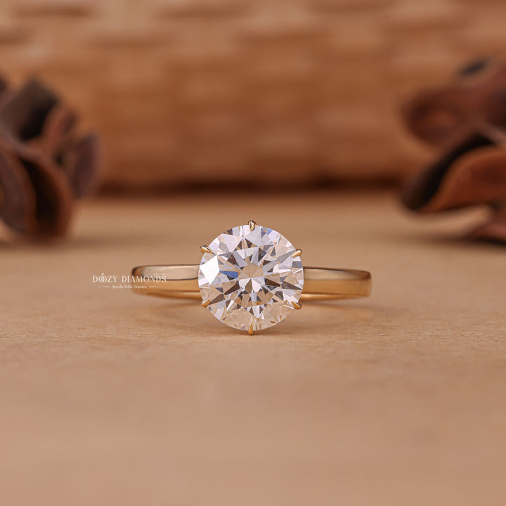 Buy 1.50CT round solitaire lab grown diamond engagement ring online