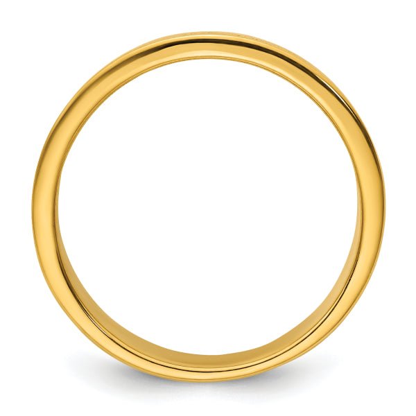 4mm Round Cut Diamond Row Lab Grown Men's Wedding Band - Doozy Diamonds
