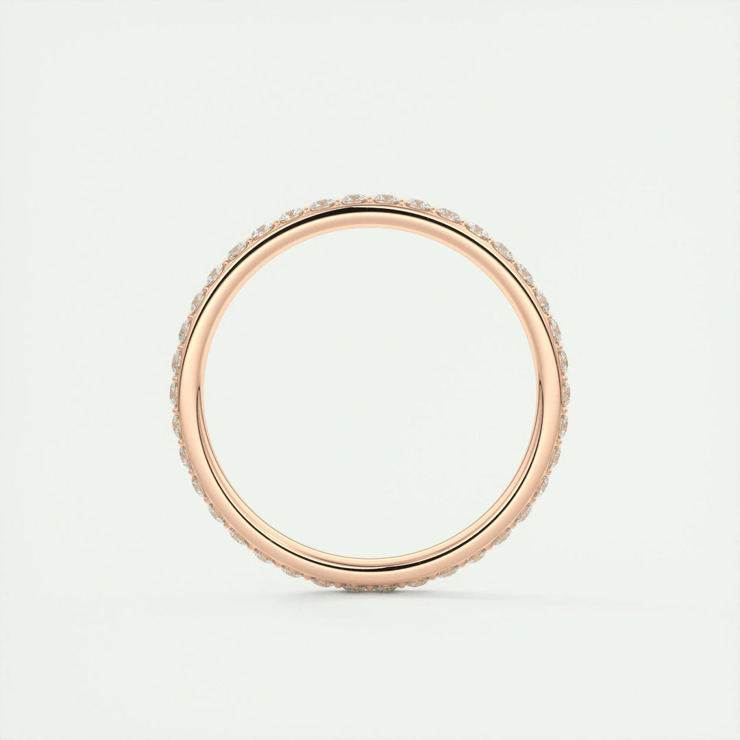 round brilliant diamond wedding band gift packaging
