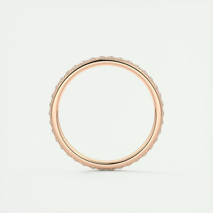 round brilliant diamond wedding band gift packaging
