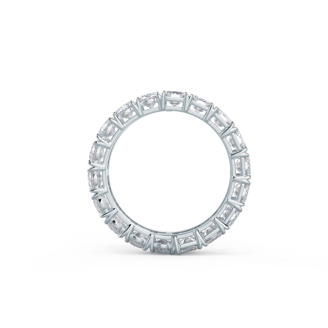 Oval & Emerald DE - VS1 Lab Grown Diamond Eternity Band - Doozy Diamonds