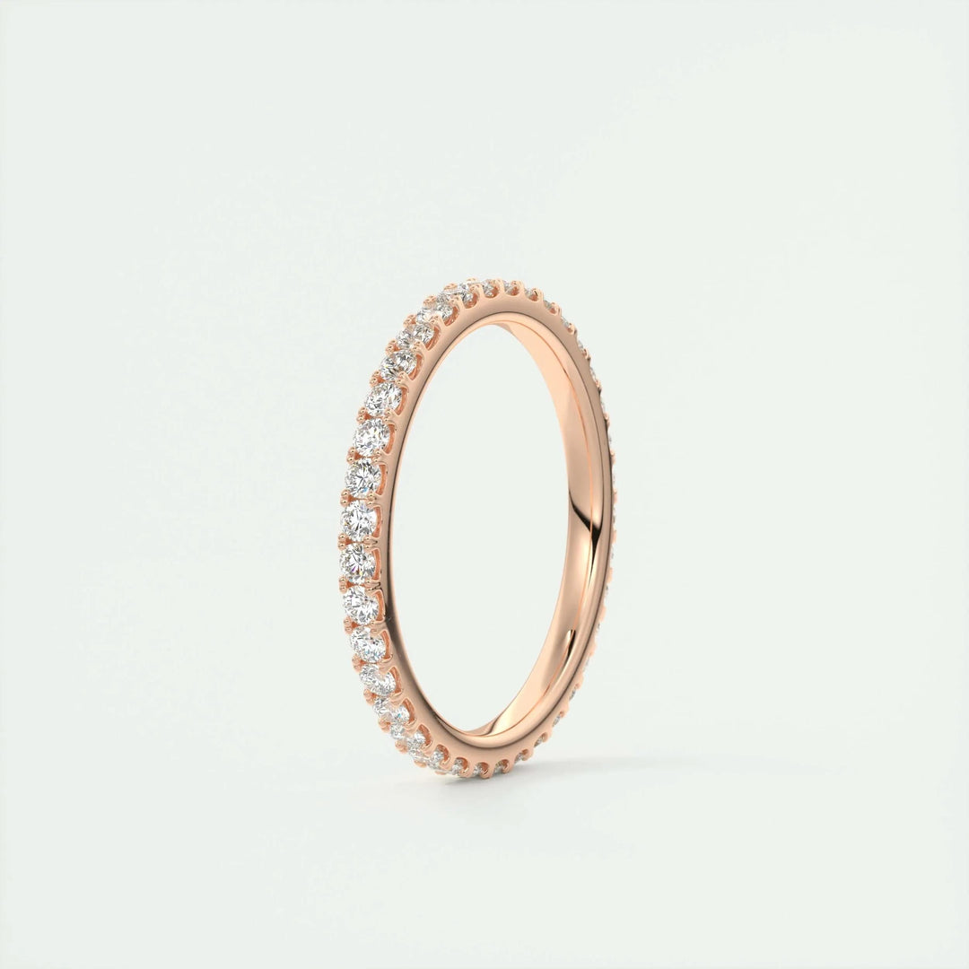 round brilliant diamond wedding band gift packaging