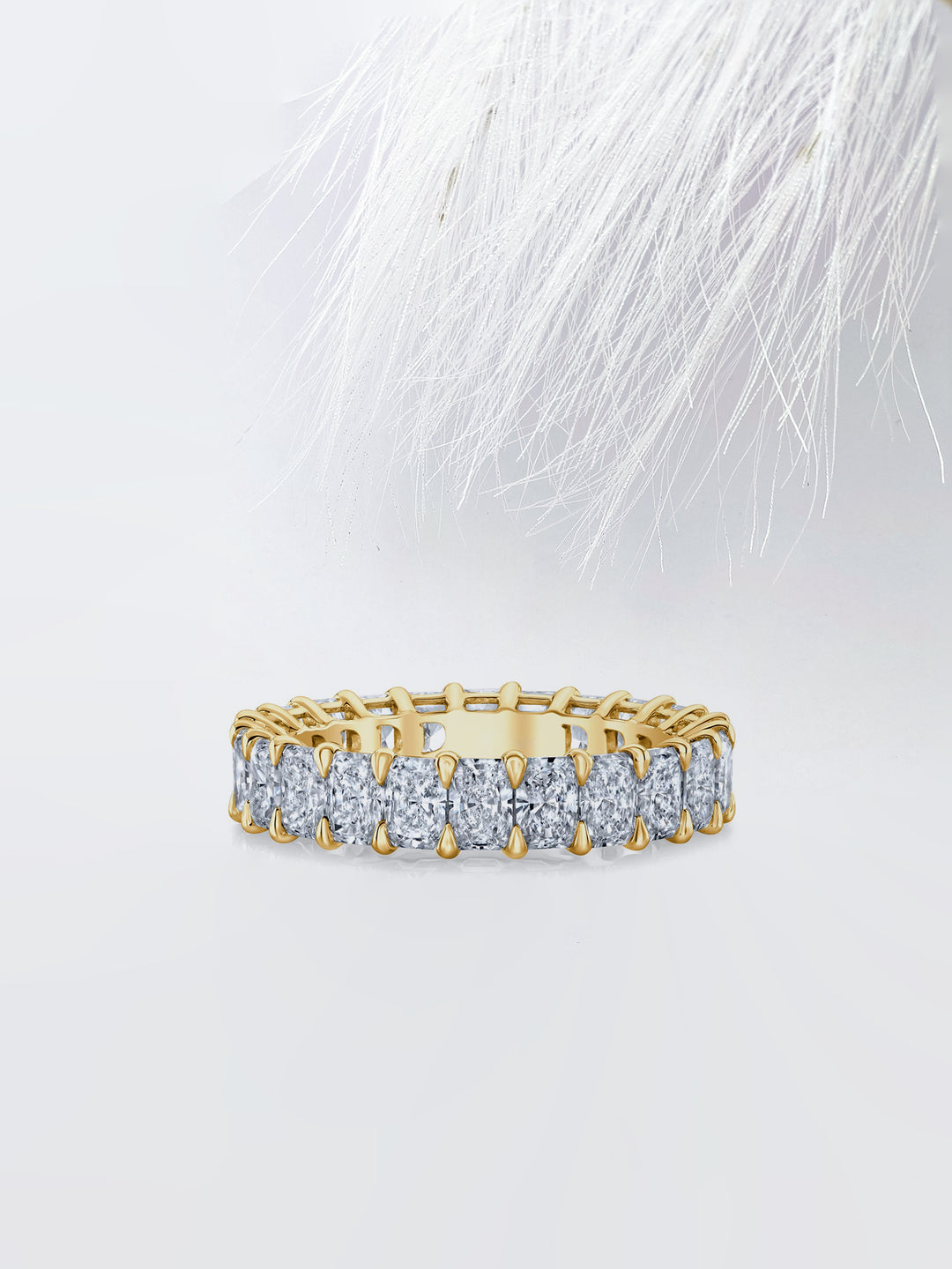 Radiant FG - VS1 Lab Grown Diamond Full Eternity Wedding Band - Doozy Diamonds