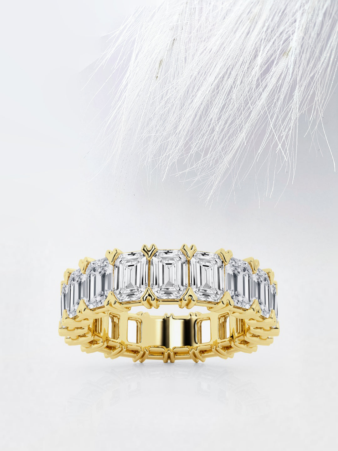 Radiant FG - VS2 Lab Grown Diamond Eternity Wedding Band For Women - Doozy Diamonds