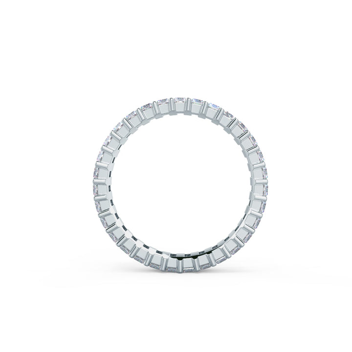 Baguette Cut DE - VS1 Lab Grown Diamond Full Eternity Wedding Band For Women - Doozy Diamonds