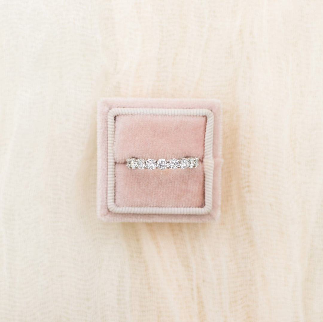 Round FG - VS1 Lab Grown Diamond Eternity Wedding Band - Doozy Diamonds