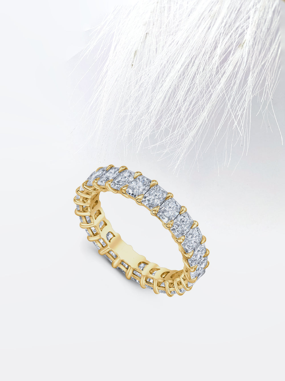 Radiant FG - VS1 Lab Grown Diamond Full Eternity Wedding Band - Doozy Diamonds