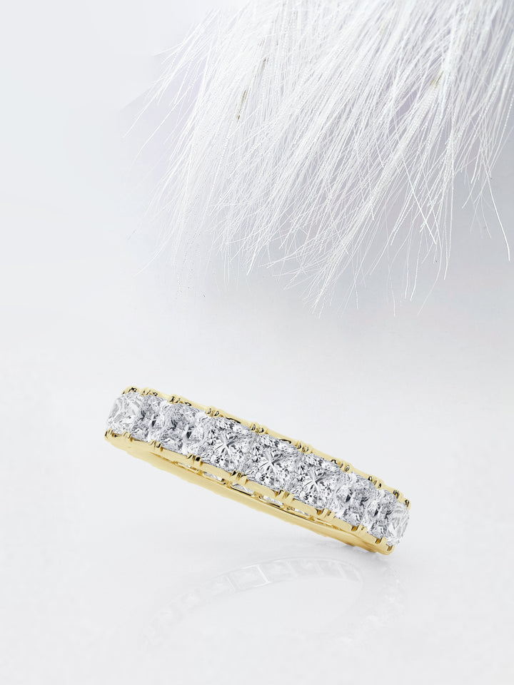 Princess FG - VS2 Lab Grown Diamond Full Eternity Wedding Band - Doozy Diamonds