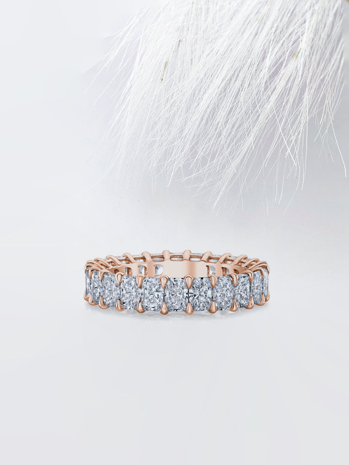 Radiant FG - VS1 Lab Grown Diamond Full Eternity Wedding Band - Doozy Diamonds