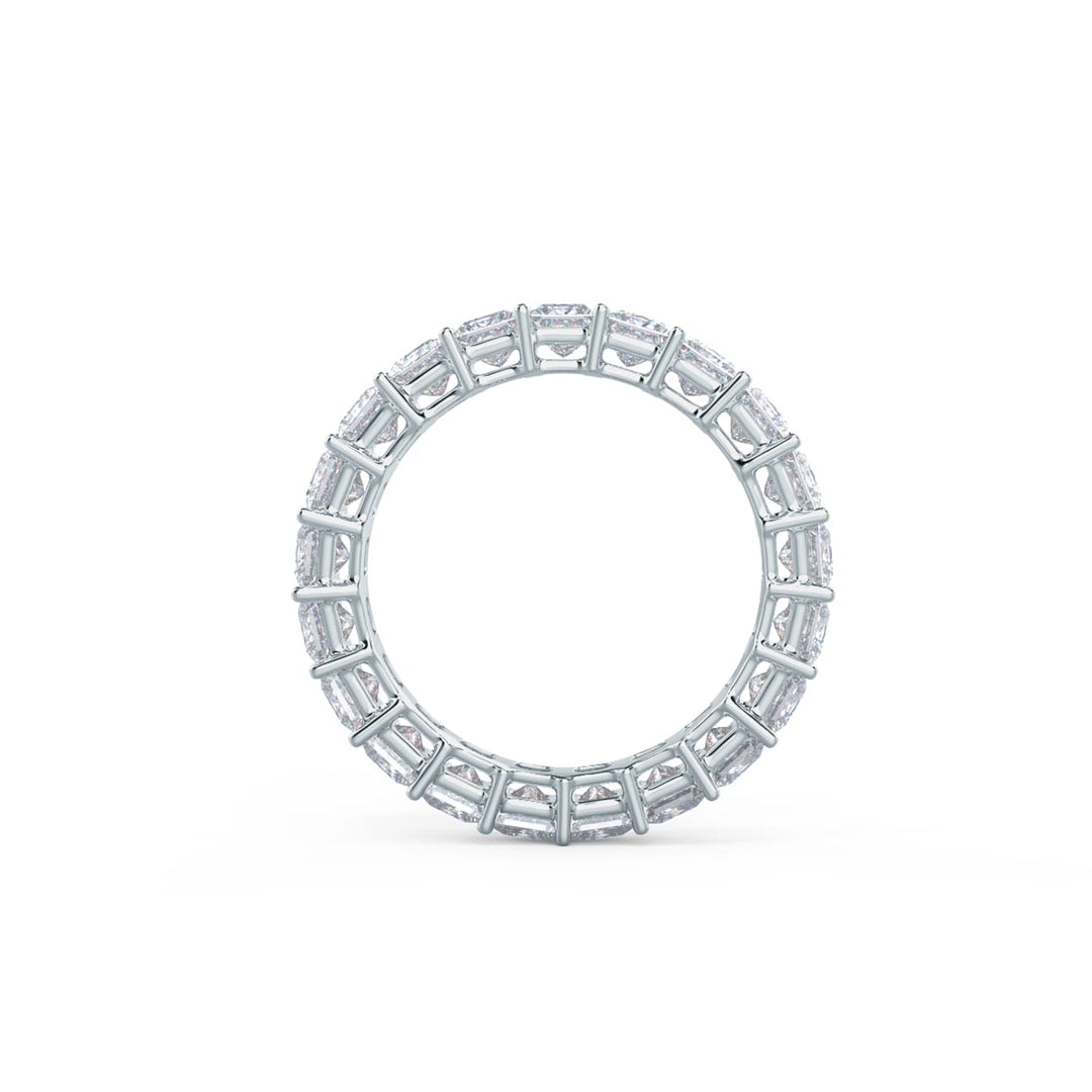 Princess Cut DE - VS1 Lab Grown Diamond Full Eternity Wedding Band - Doozy Diamonds