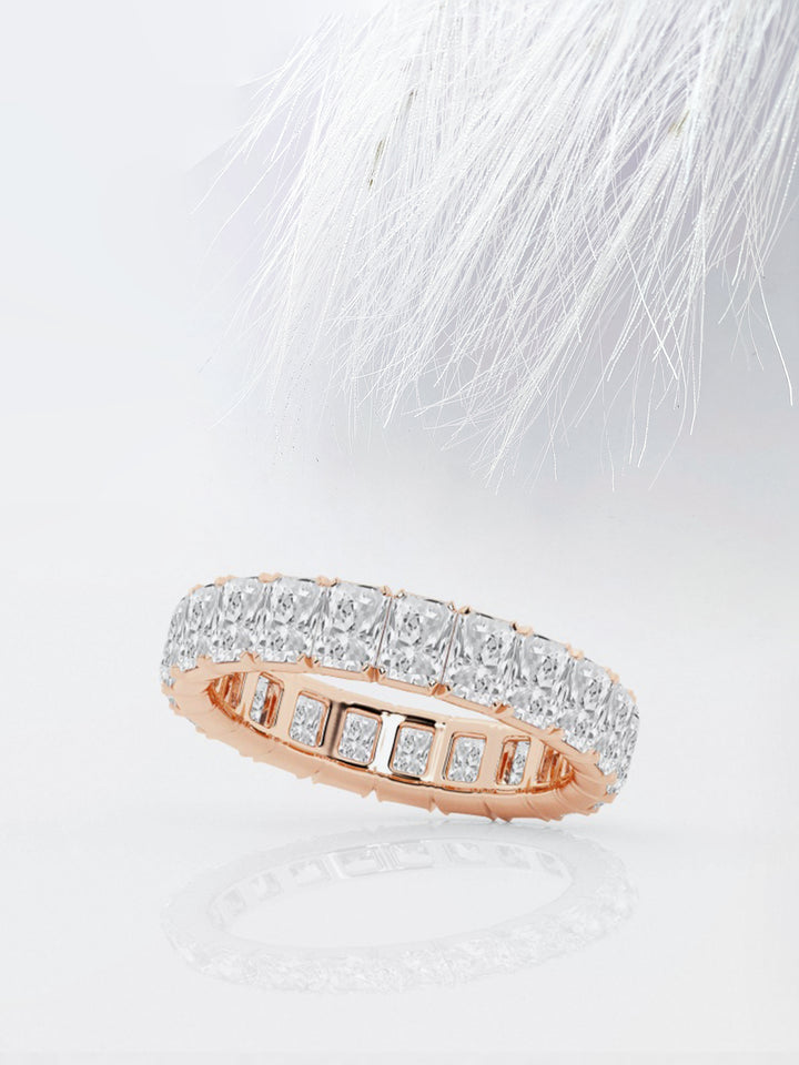 Radiant FG - VS2 Lab Grown Diamond Full Eternity Wedding Band - Doozy Diamonds