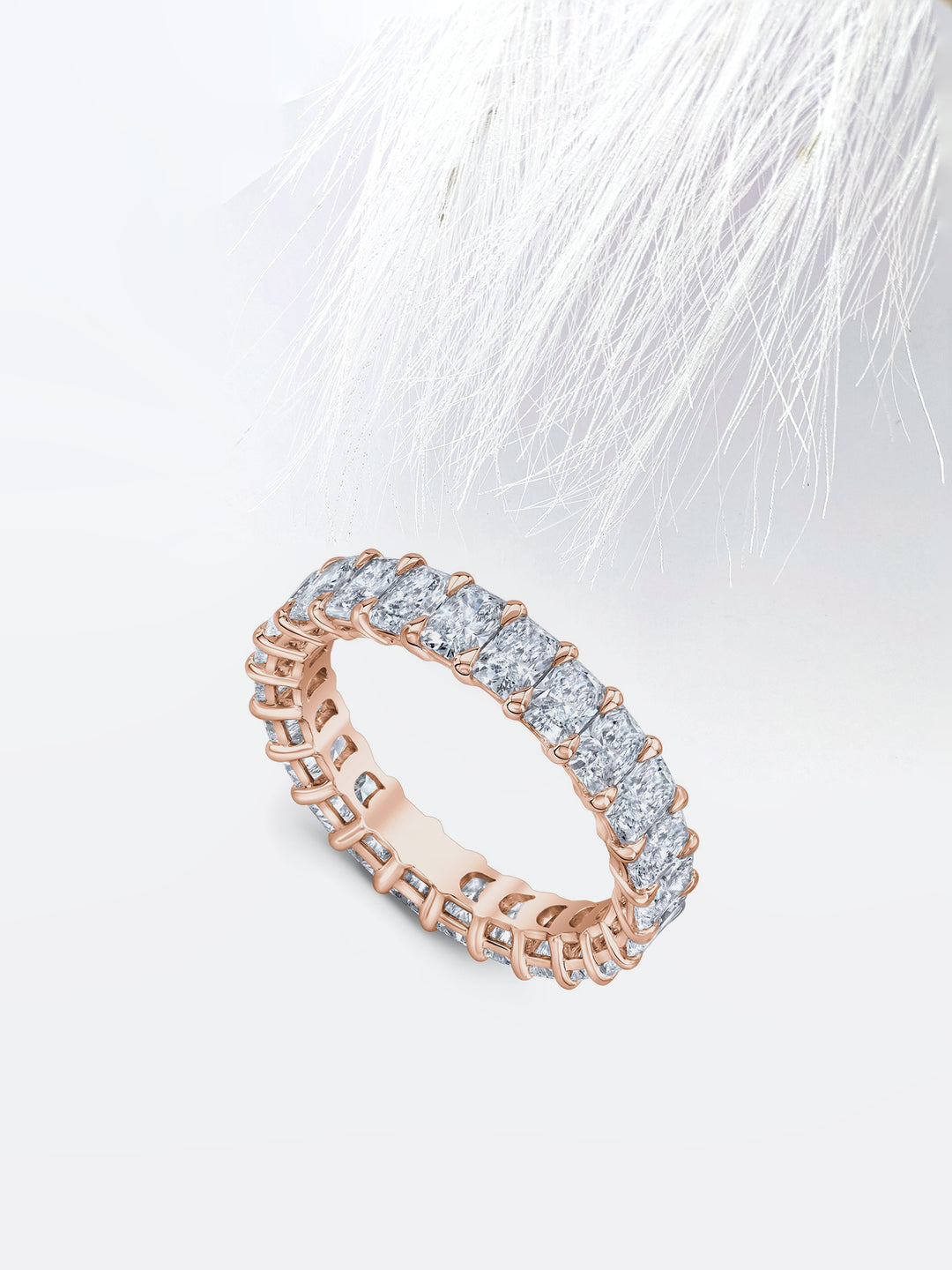 Radiant FG - VS1 Lab Grown Diamond Full Eternity Wedding Band - Doozy Diamonds