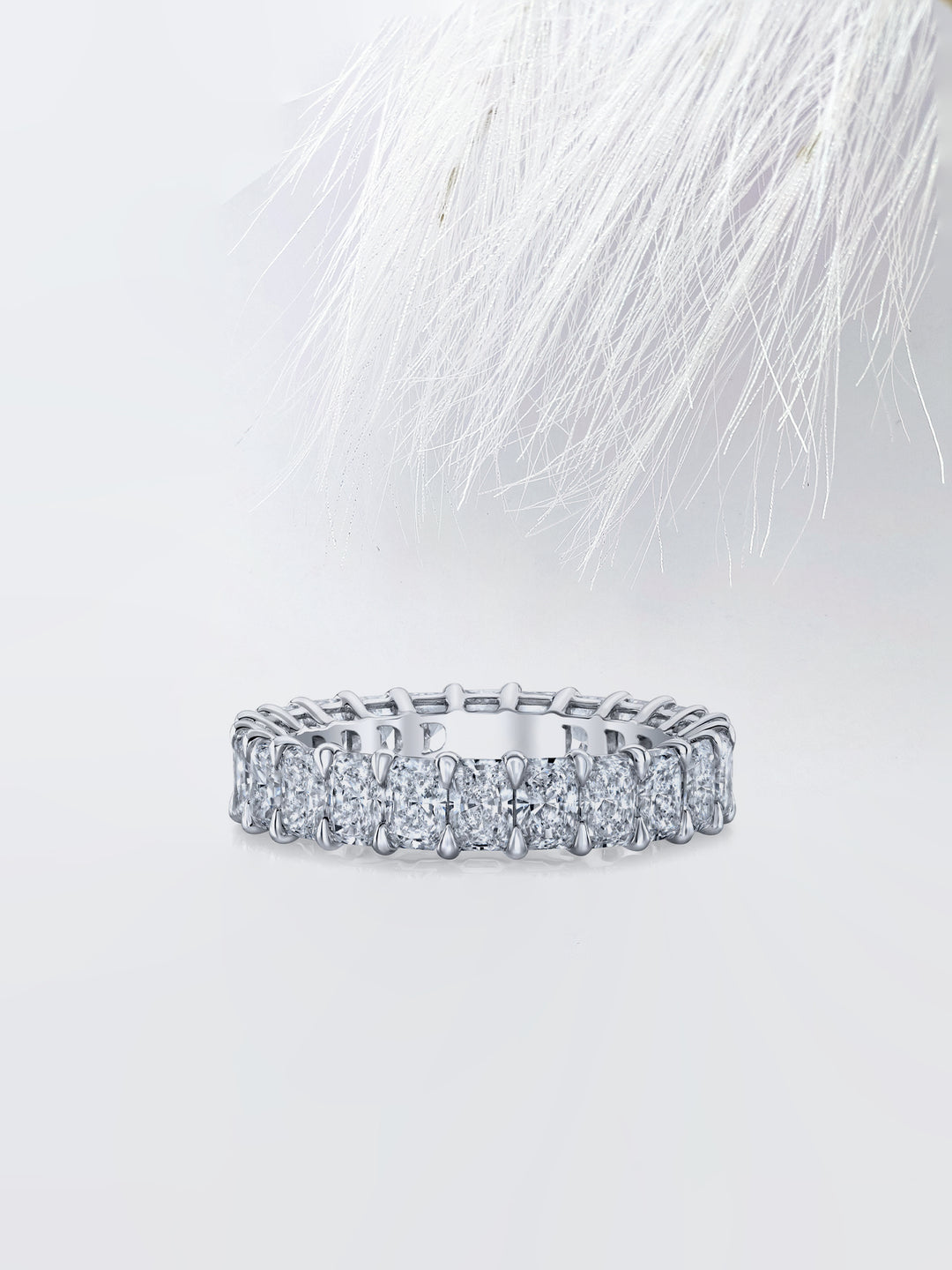 Radiant FG - VS1 Lab Grown Diamond Full Eternity Wedding Band - Doozy Diamonds