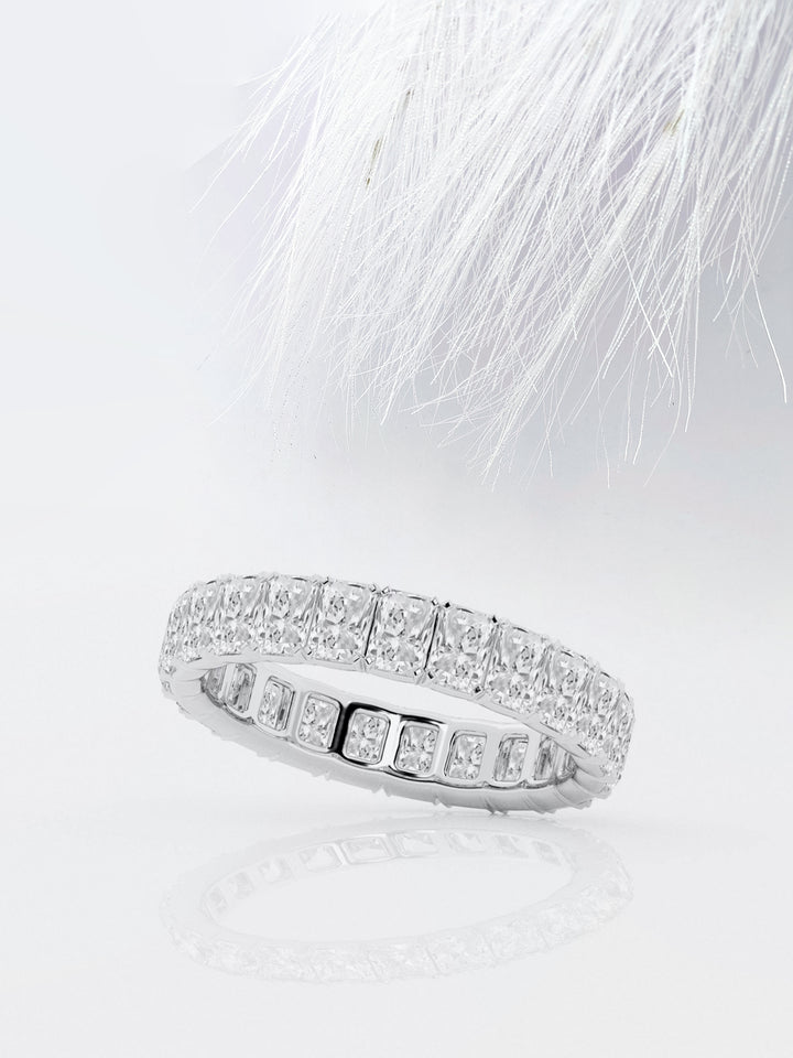 Radiant FG - VS2 Lab Grown Diamond Full Eternity Wedding Band - Doozy Diamonds