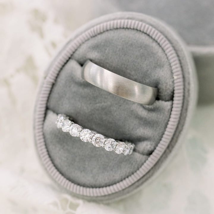 Round FG - VS1 Lab Grown Diamond Eternity Wedding Band - Doozy Diamonds