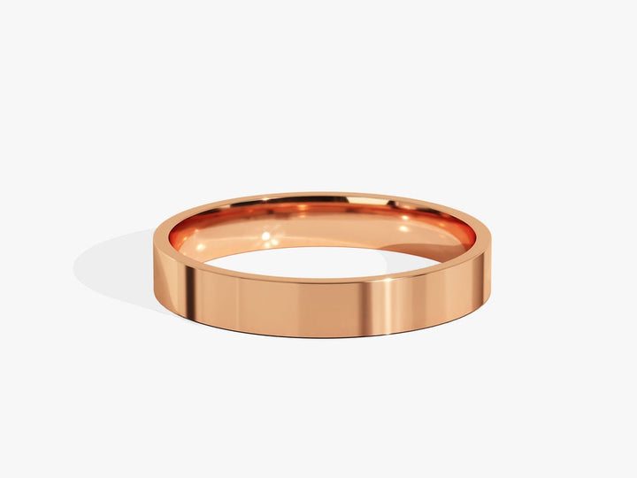 3.0mm Classic Flat Wedding Band Anniversary Gift - Doozy Diamonds
