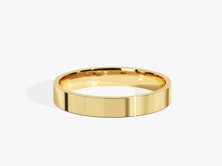 3.0mm Classic Flat Wedding Band Anniversary Gift - Doozy Diamonds