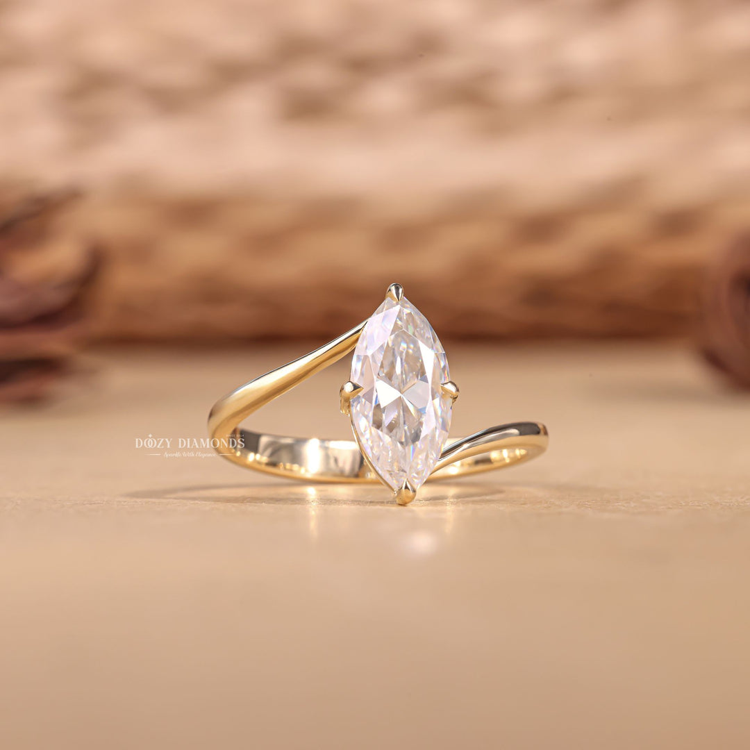 Unique bypass engagement rings with diamonds,

Affordable bypass style engagement rings online,
,
Bypass diamond ring in 14K white gold,