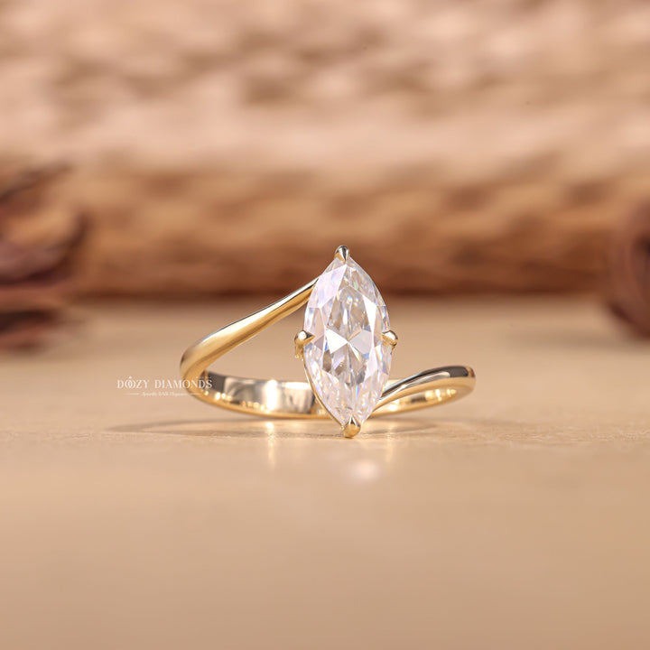 Unique bypass engagement rings with diamonds,

Affordable bypass style engagement rings online,
,
Bypass diamond ring in 14K white gold,