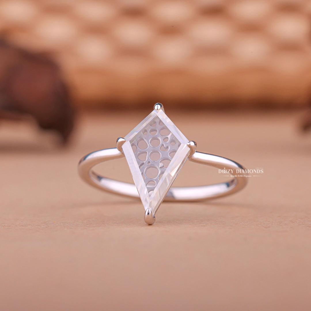 1.0CT kite cut art deco engagement ring available to buy now