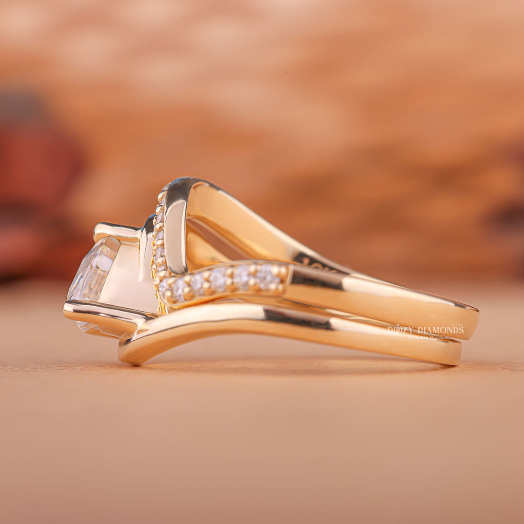 His and hers bridal ring set, Matching bridal ring set, Bridal ring set for women, Diamond bridal ring set, Gold bridal ring set, White gold bridal ring set, Yellow gold bridal ring set, 