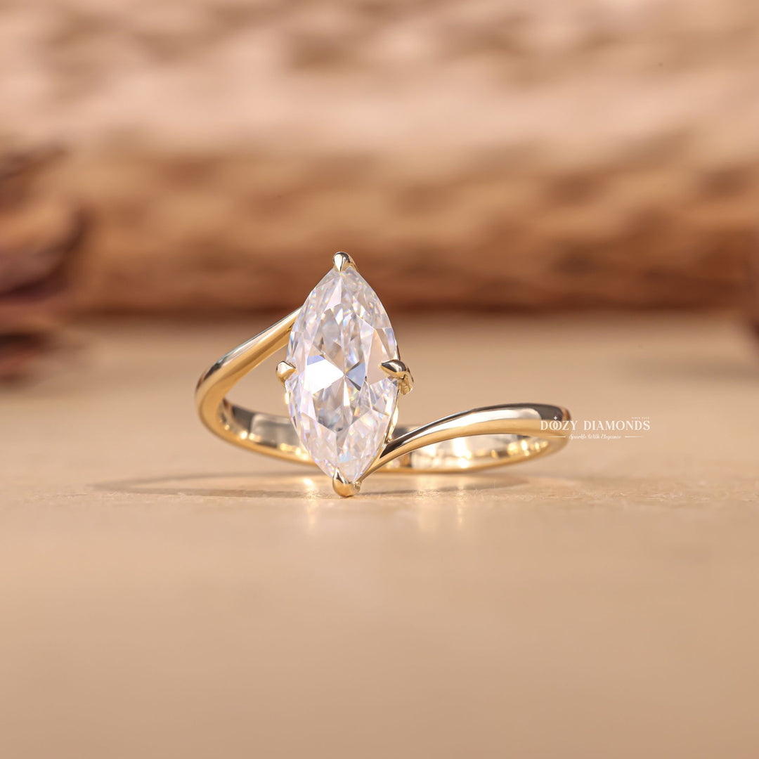Bypass moissanite engagement rings vs diamonds,

Vintage bypass diamond rings in yellow gold,

Bypass engagement rings for couples with matching bands,
