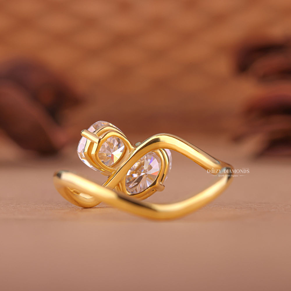 Classic oval solitaire engagement ring crafted for everyday wear