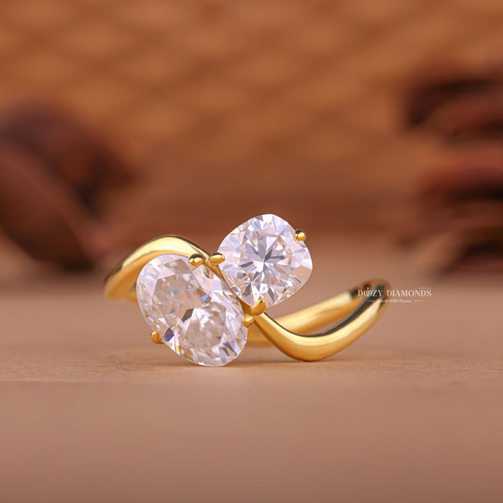 Shop oval solitaire lab grown diamond engagement ring