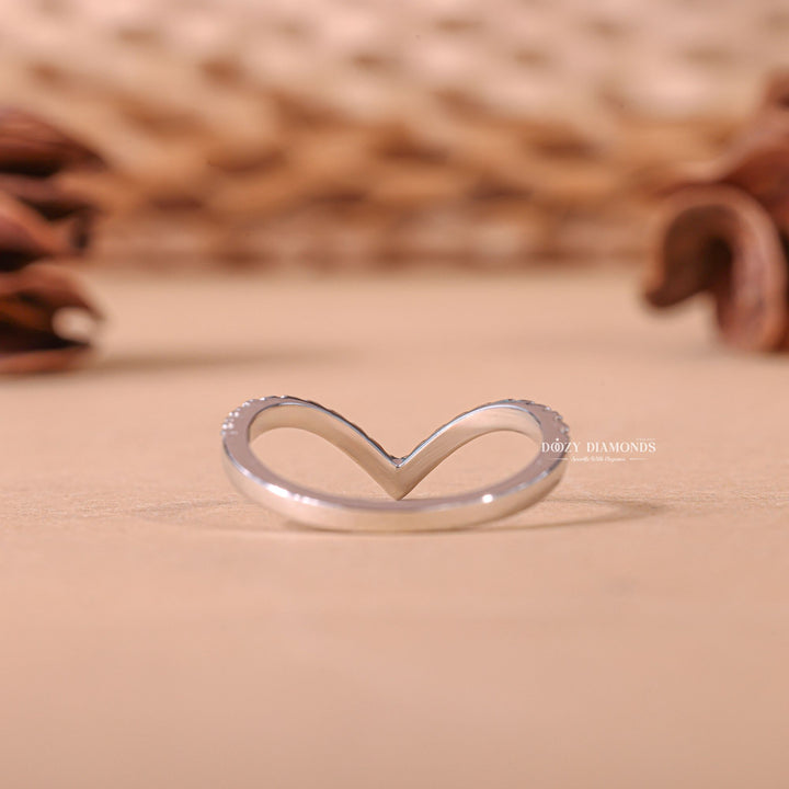 Ethically sourced round diamond eternity band