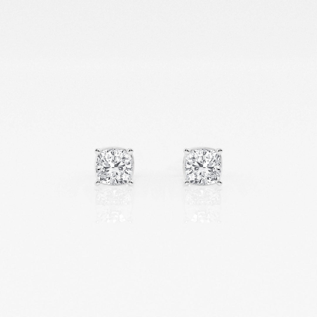 Cushion FG - VS2 Lab - Grown Diamond Stud Earrings - Doozy Diamonds