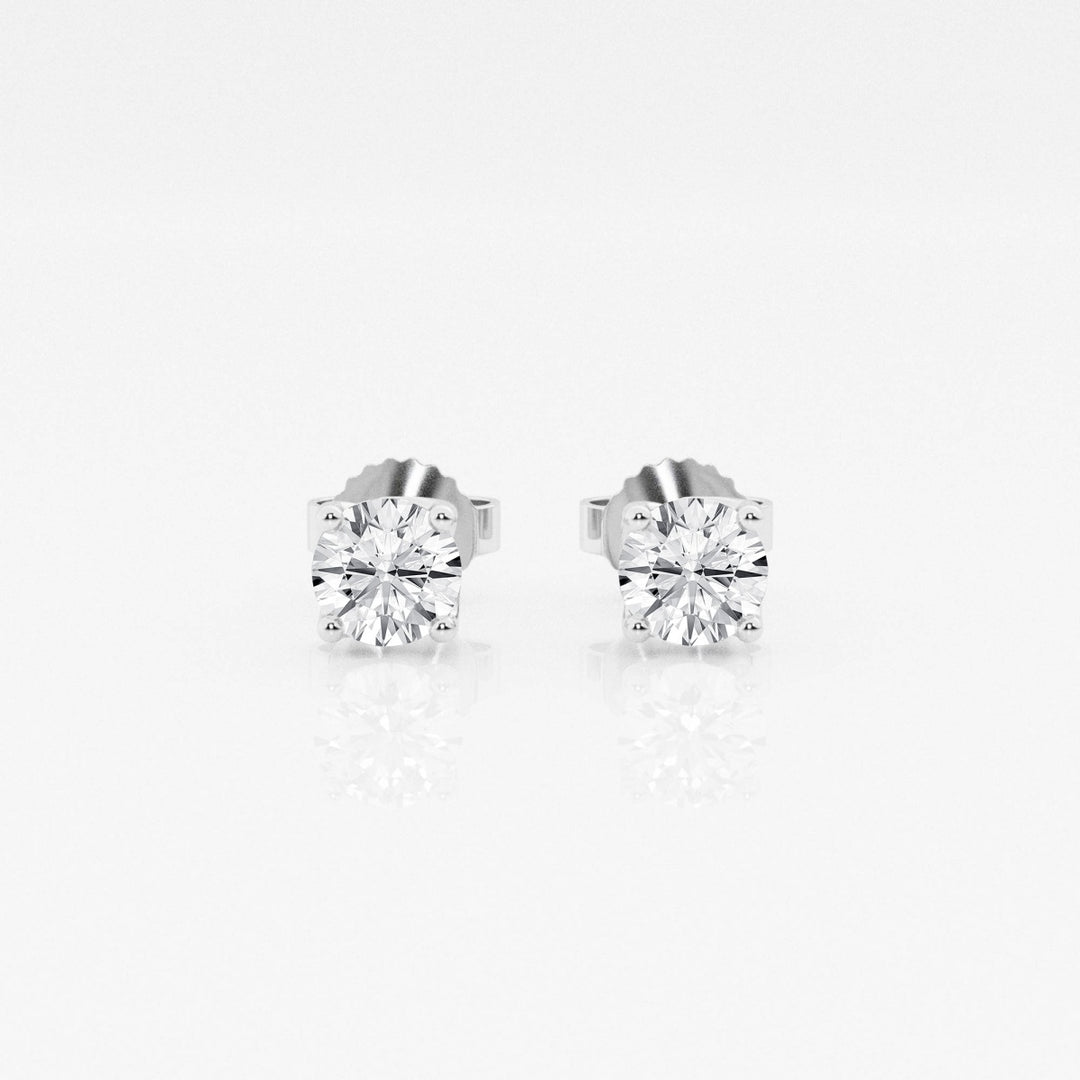 Round FG - VS2 Lab - Grown Diamond Stud Earrings For Women - Doozy Diamonds