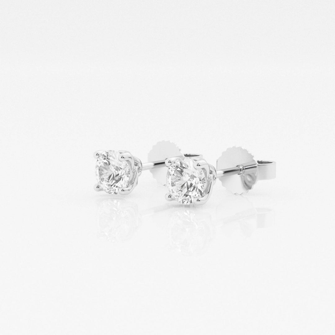 Round FG - VS2 Lab - Grown Diamond Stud Earrings For Women - Doozy Diamonds