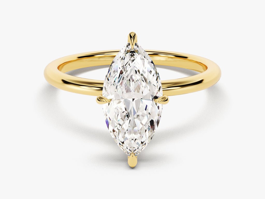 2.0CT marquise cut solitaire engagement ring available to buy now