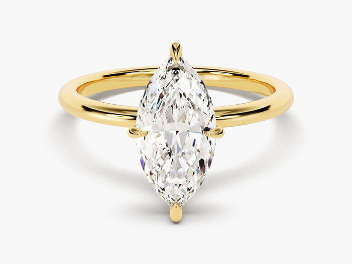 2.0CT marquise cut solitaire engagement ring available to buy now