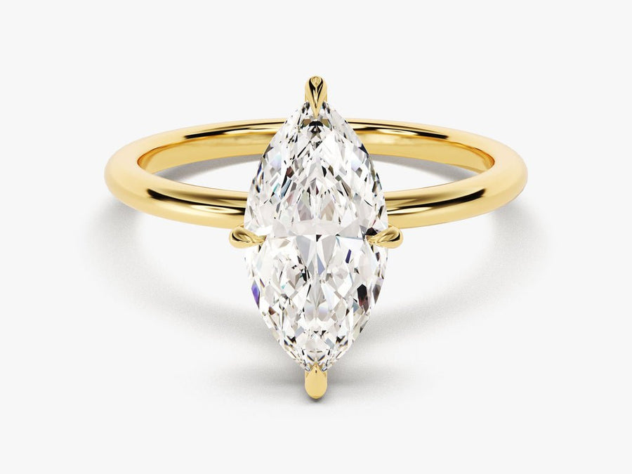 2.0CT marquise cut solitaire engagement ring available to buy now