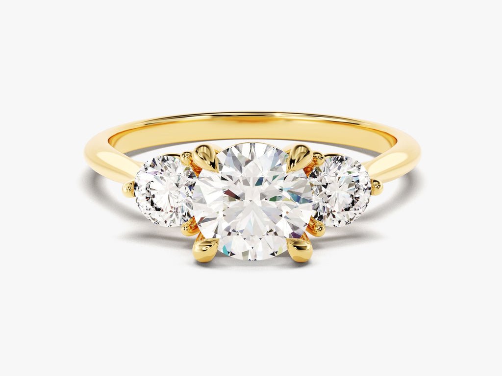 1.50CT round cut solitaire engagement ring available to buy now