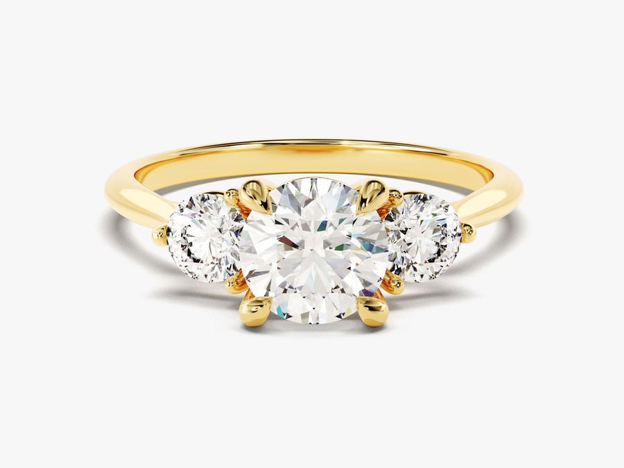 1.50CT round cut solitaire engagement ring available to buy now