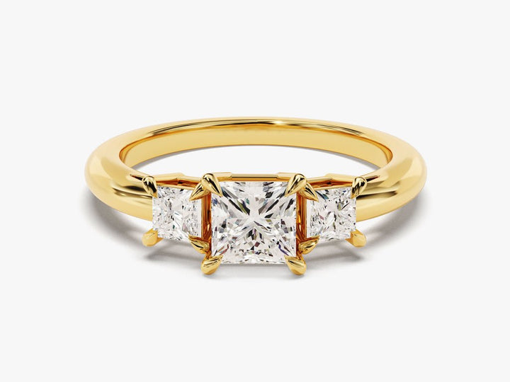 Discover princess solitaire lab grown diamond engagement ring online