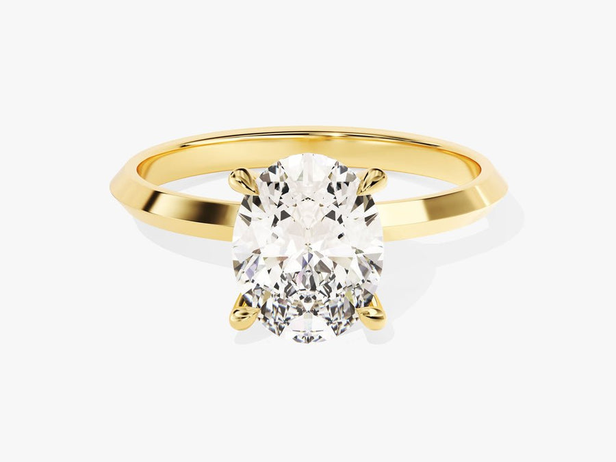 2.0CT oval cut solitaire engagement ring available to buy now