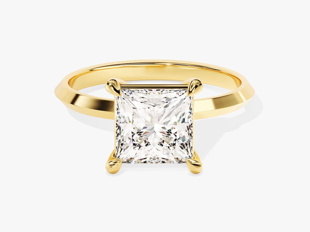 Buy 2.0CT princess solitaire lab grown diamond engagement ring online