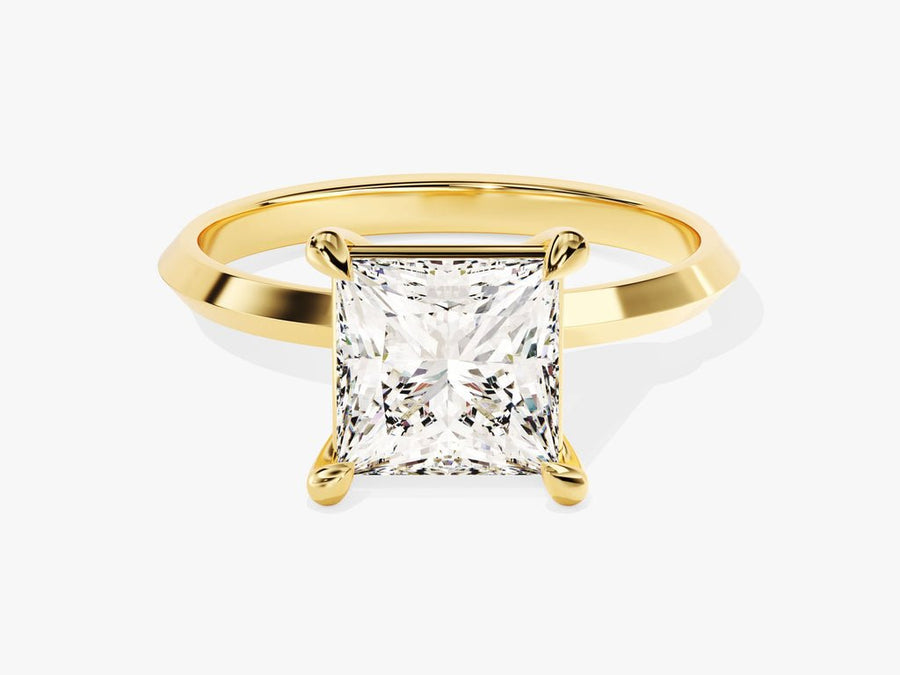 Buy 2.0CT princess solitaire lab grown diamond engagement ring online