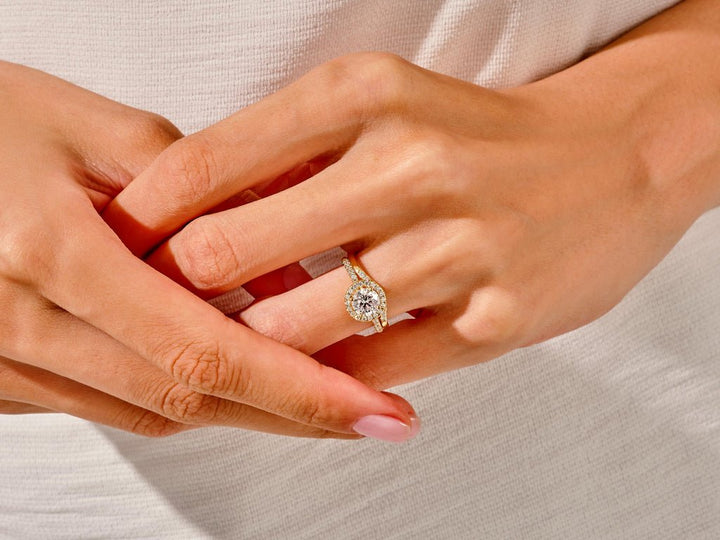Ethically sourced round brilliant diamond eternity band