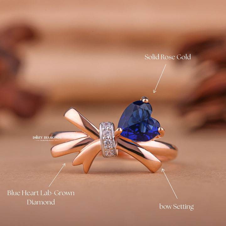 Classic heart solitaire engagement ring crafted for everyday wear
