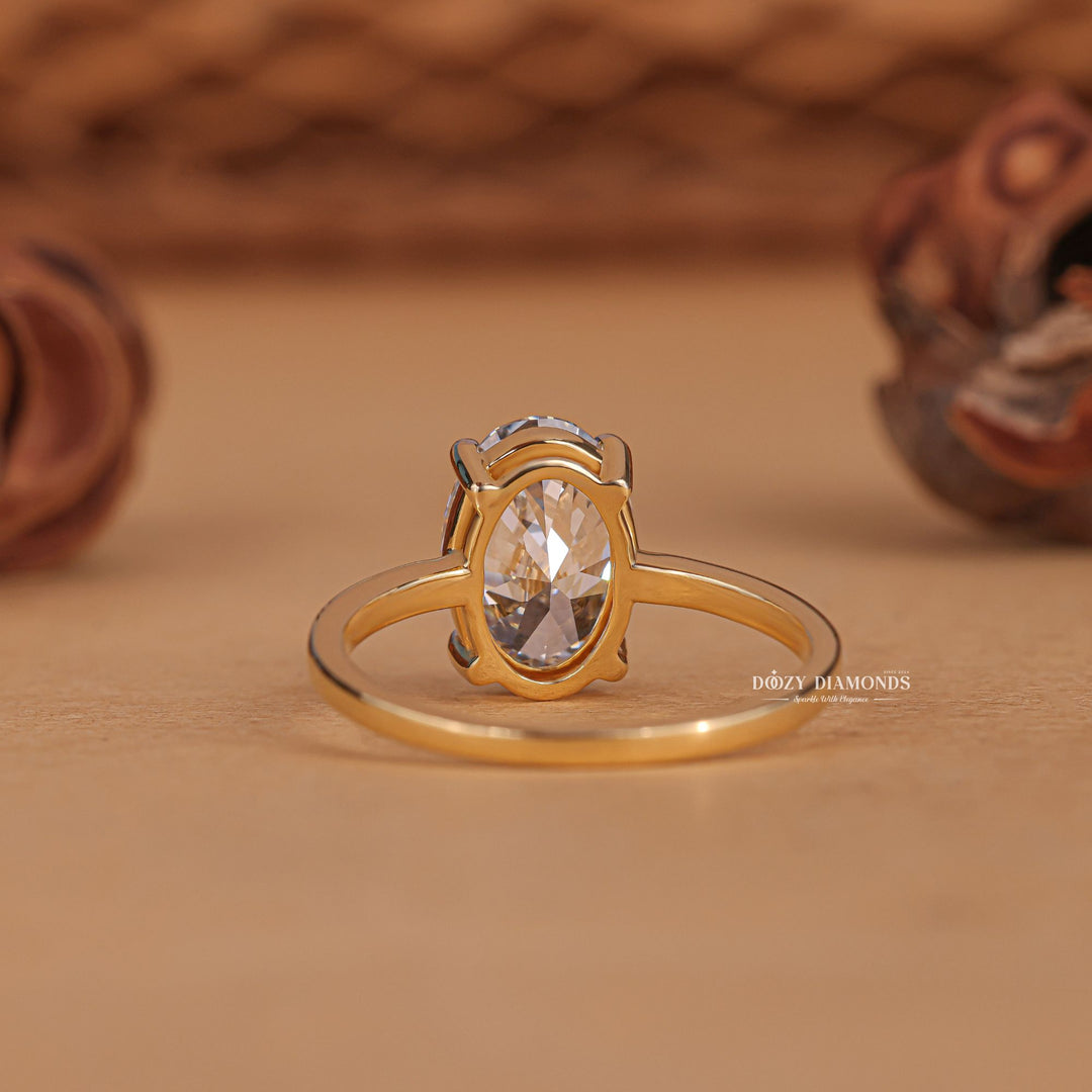 Shop the oval cut solitaire engagement ring collection online