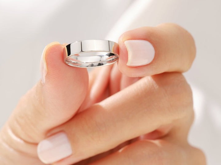 4.0mm Classic Flat Shine Wedding Band Anniversary Gift - Doozy Diamonds