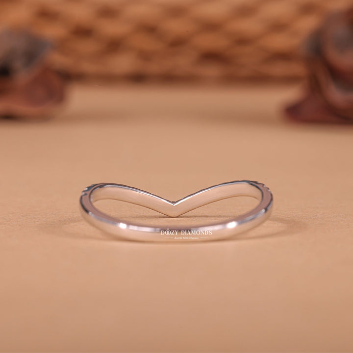Ethically sourced round diamond eternity band